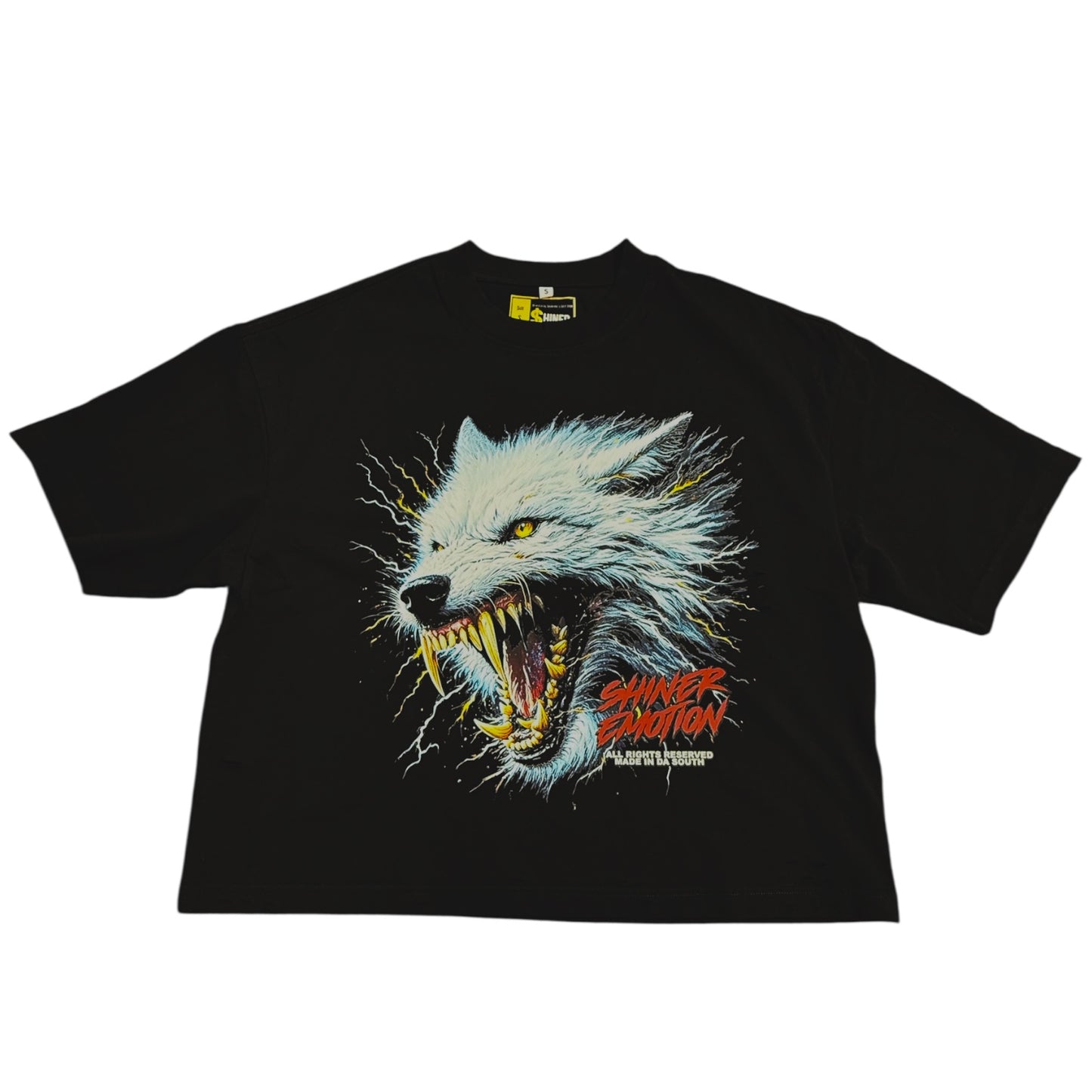 Animal Instinct Cropped Shirt