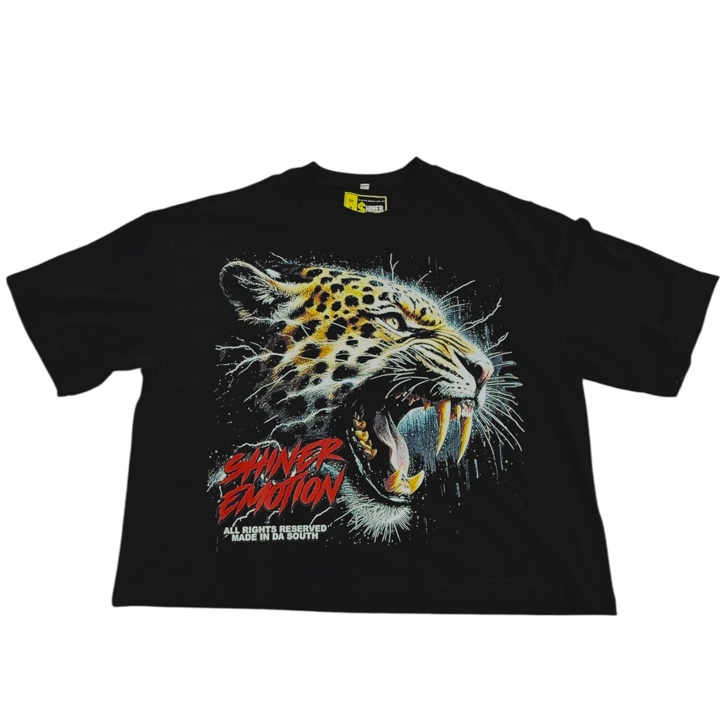 Animal Instinct Cropped Shirt