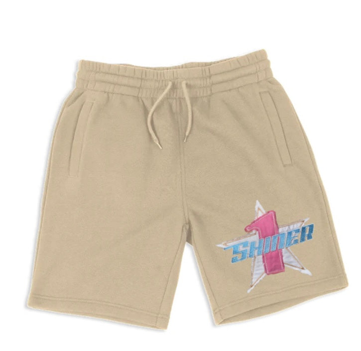 Distressed Shiner Shorts