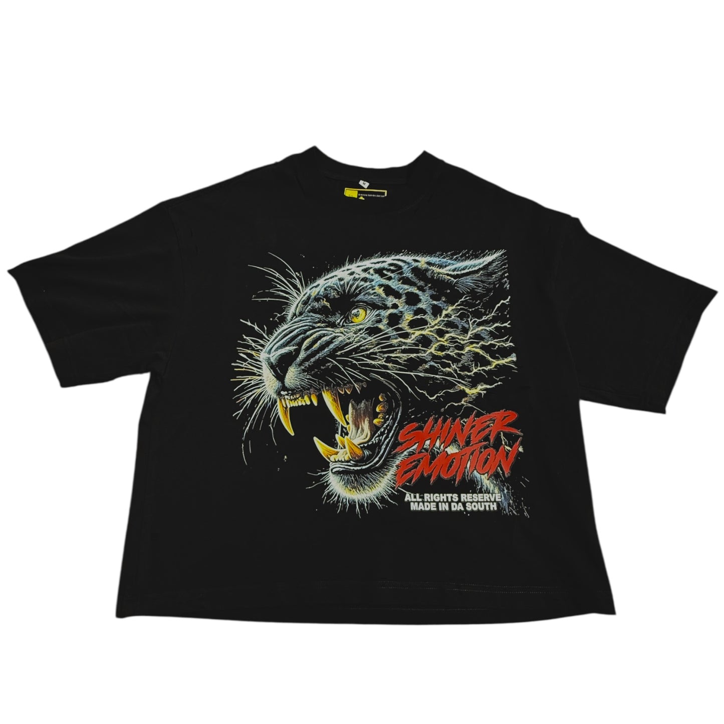 Animal Instinct Cropped Shirt