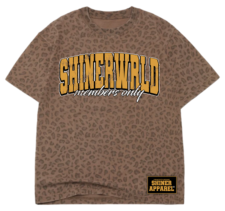 Shiner Leopard Shirt