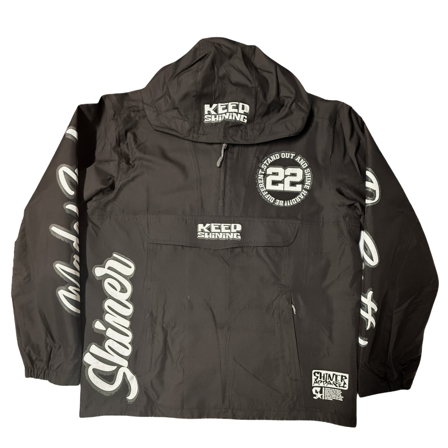 Shiner Nylon Windbreaker Jacket