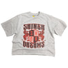 Shiner Dreams Oversized Cropped Shirt