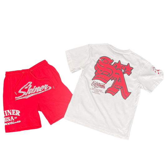 Shiner Stay Humble Short Set