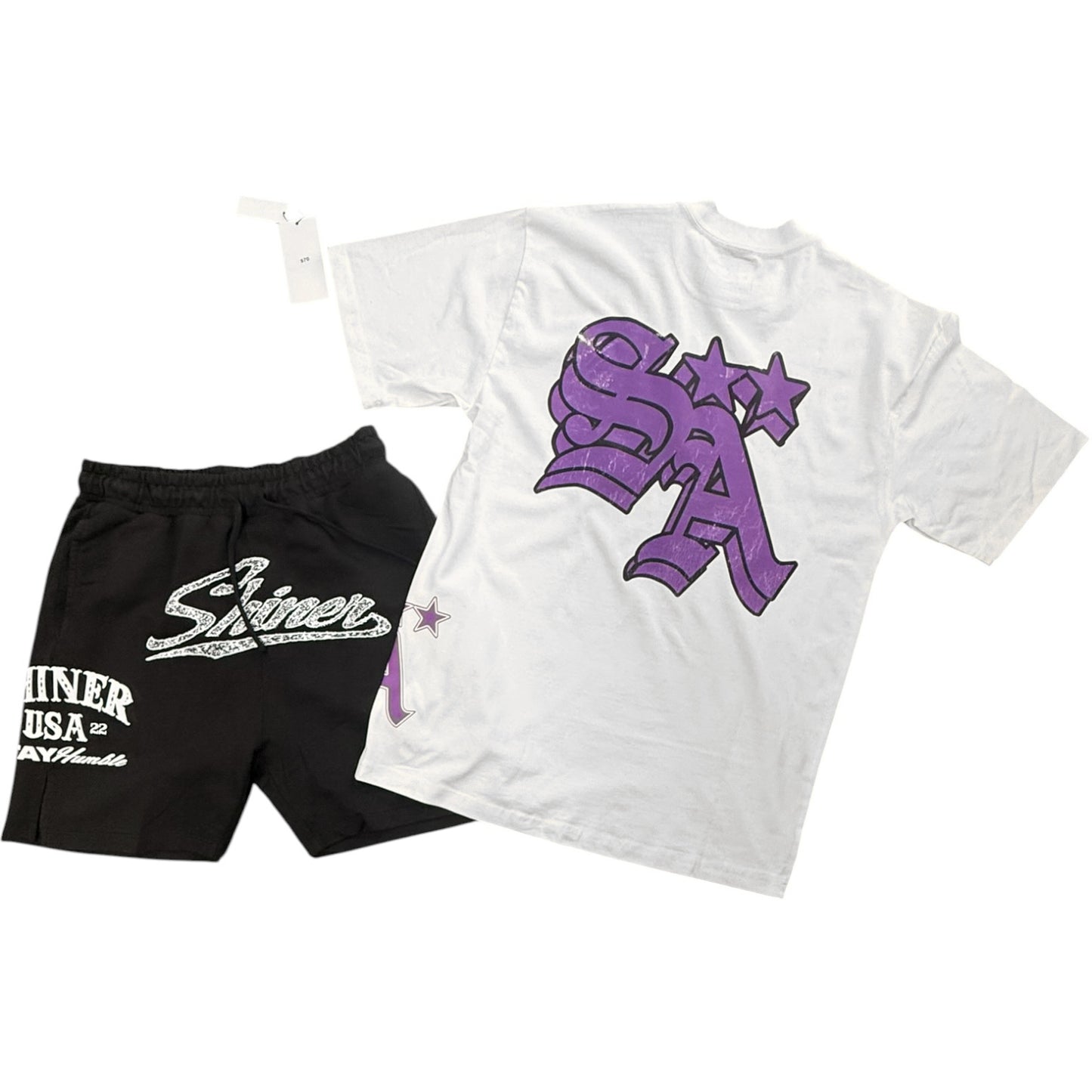 Shiner Stay Humble Short Set