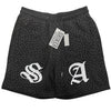 Rhinestone SA Fleece Shorts