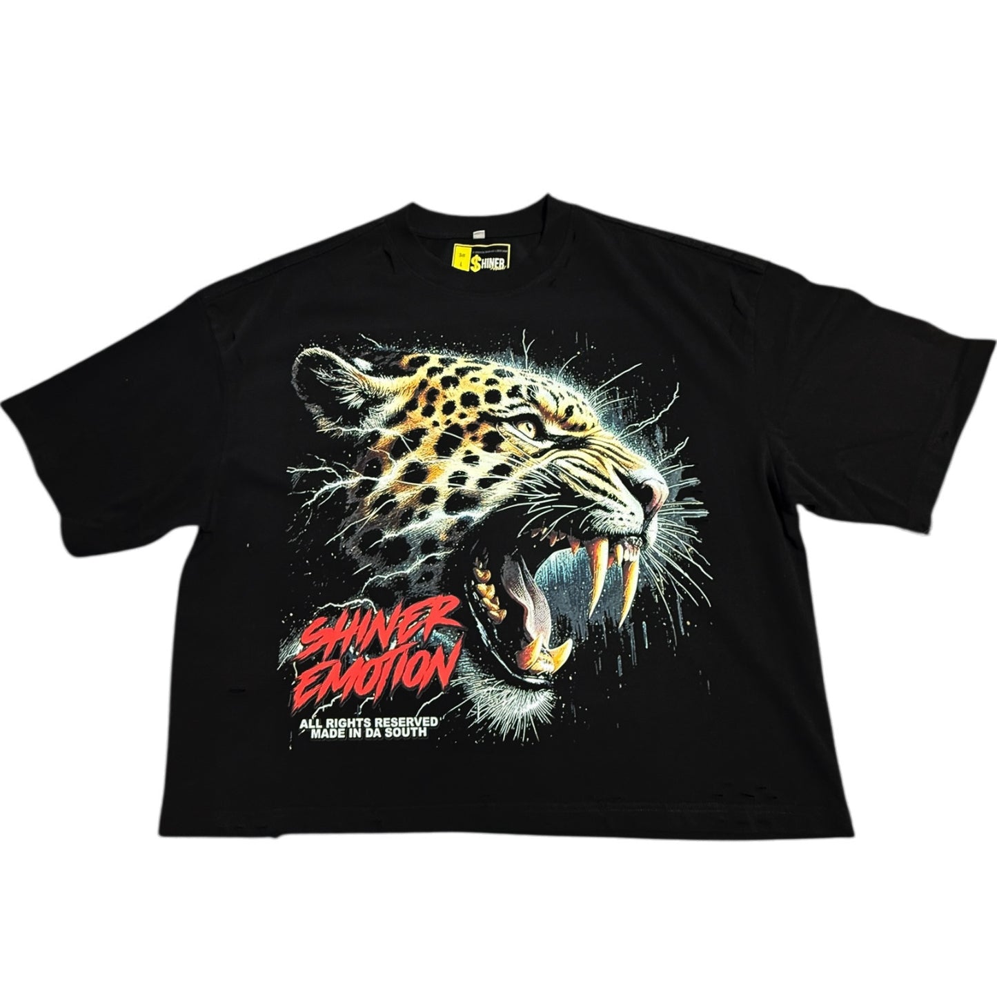 Animal Instinct Cropped Shirt