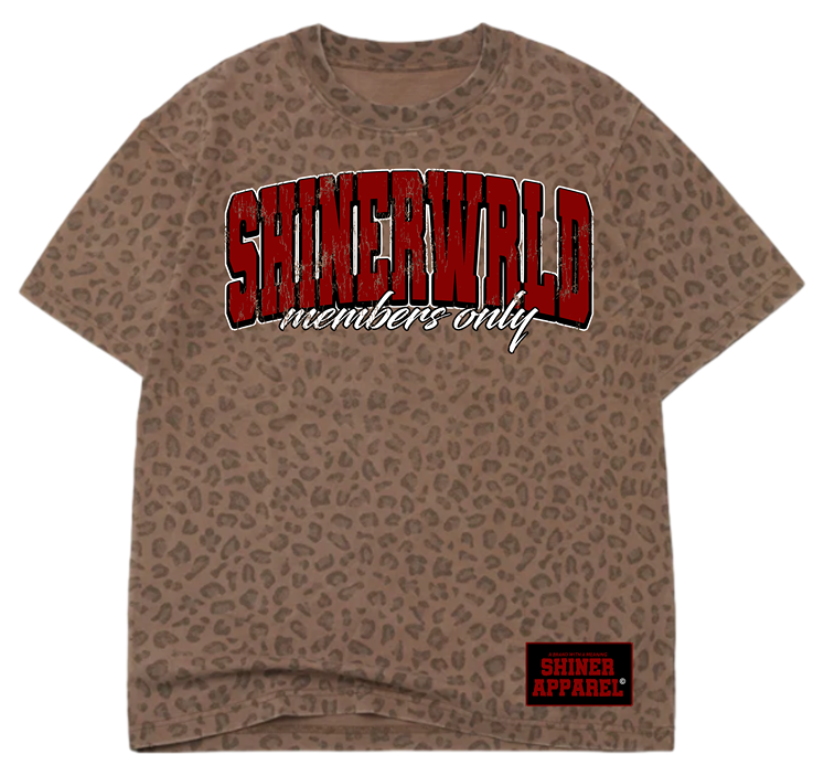 Shiner Leopard Shirt