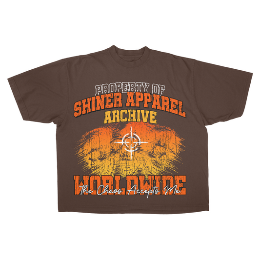 Three Skulls Oversized Shirt