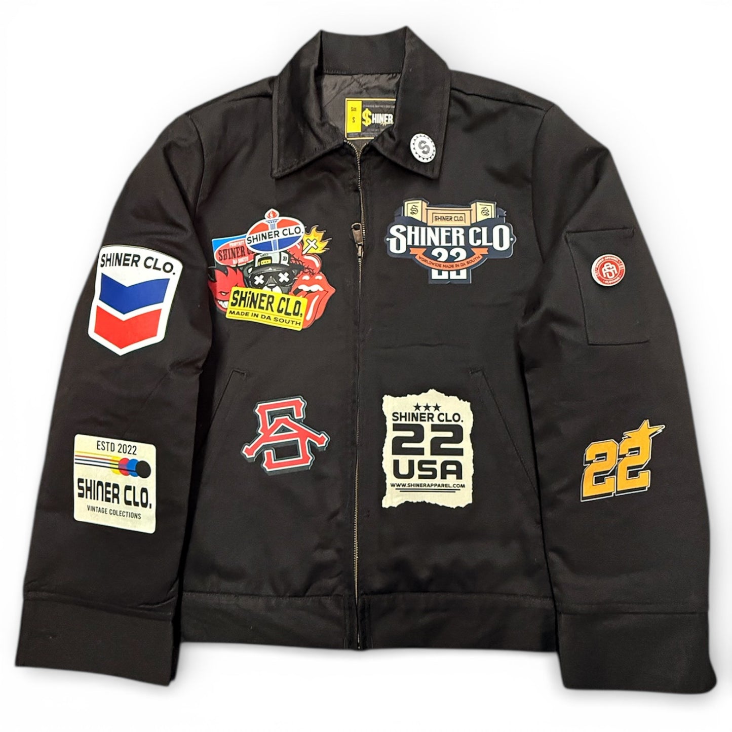 Branded Work Zip-Up Jacket