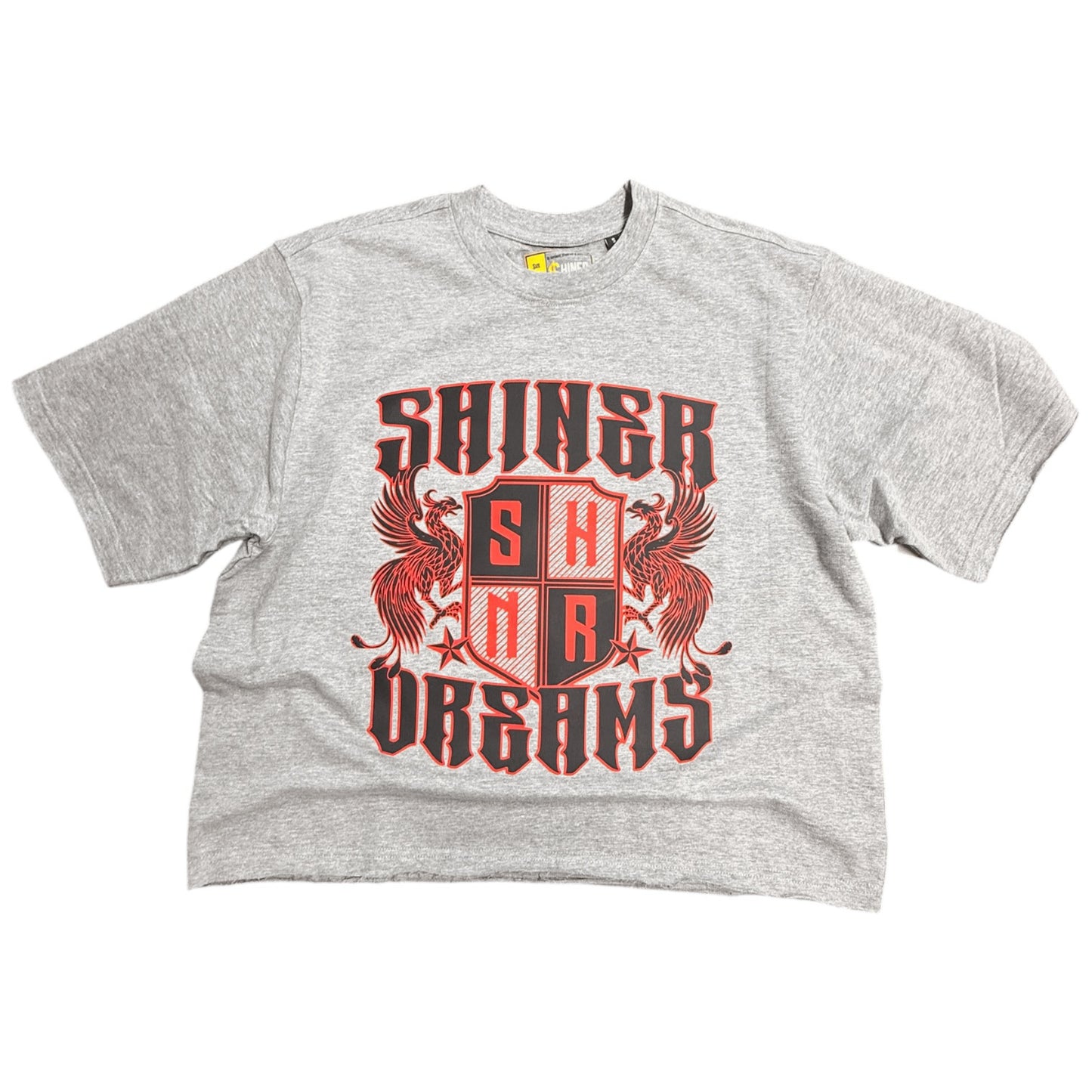 Shiner Dreams Oversized Cropped Shirt