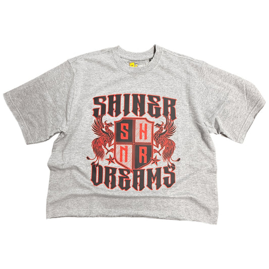 Shiner Dreams Oversized Cropped Shirt