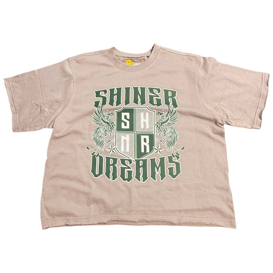 Shiner Dreams Oversized Cropped Shirt