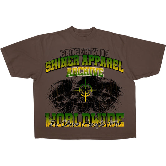 Three Skulls Oversized Shirt