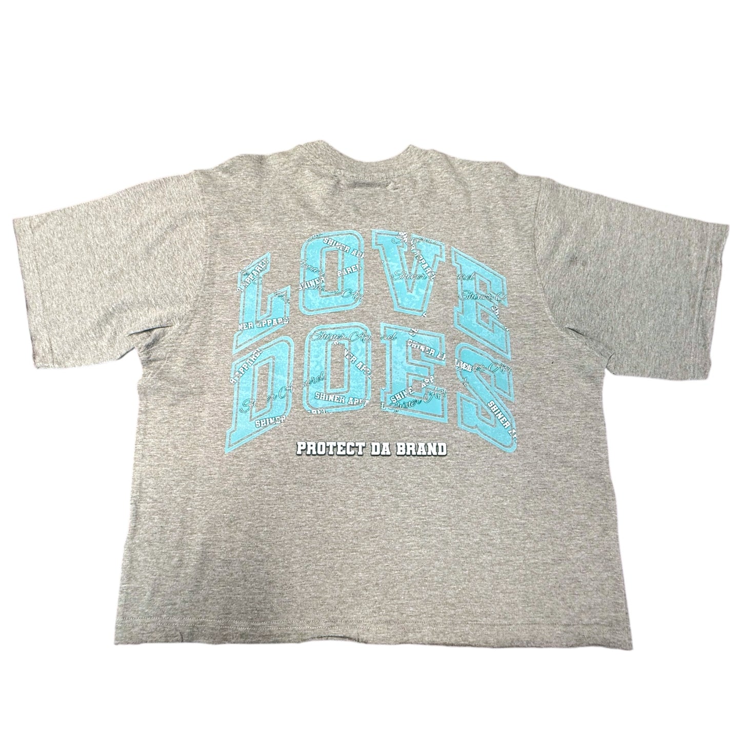 Rhinestone Hate Don’t Heal Oversized Shirt