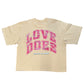 Rhinestone Hate Don’t Heal Oversized Shirt