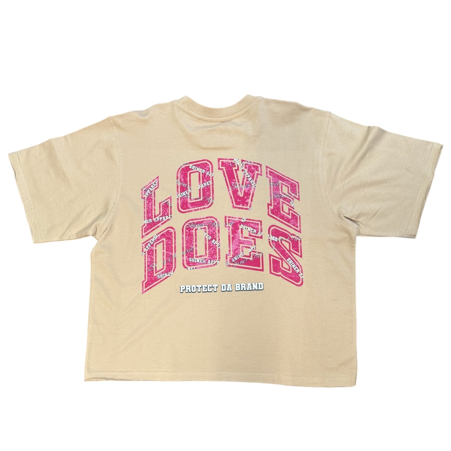 Rhinestone Hate Don’t Heal Oversized Shirt