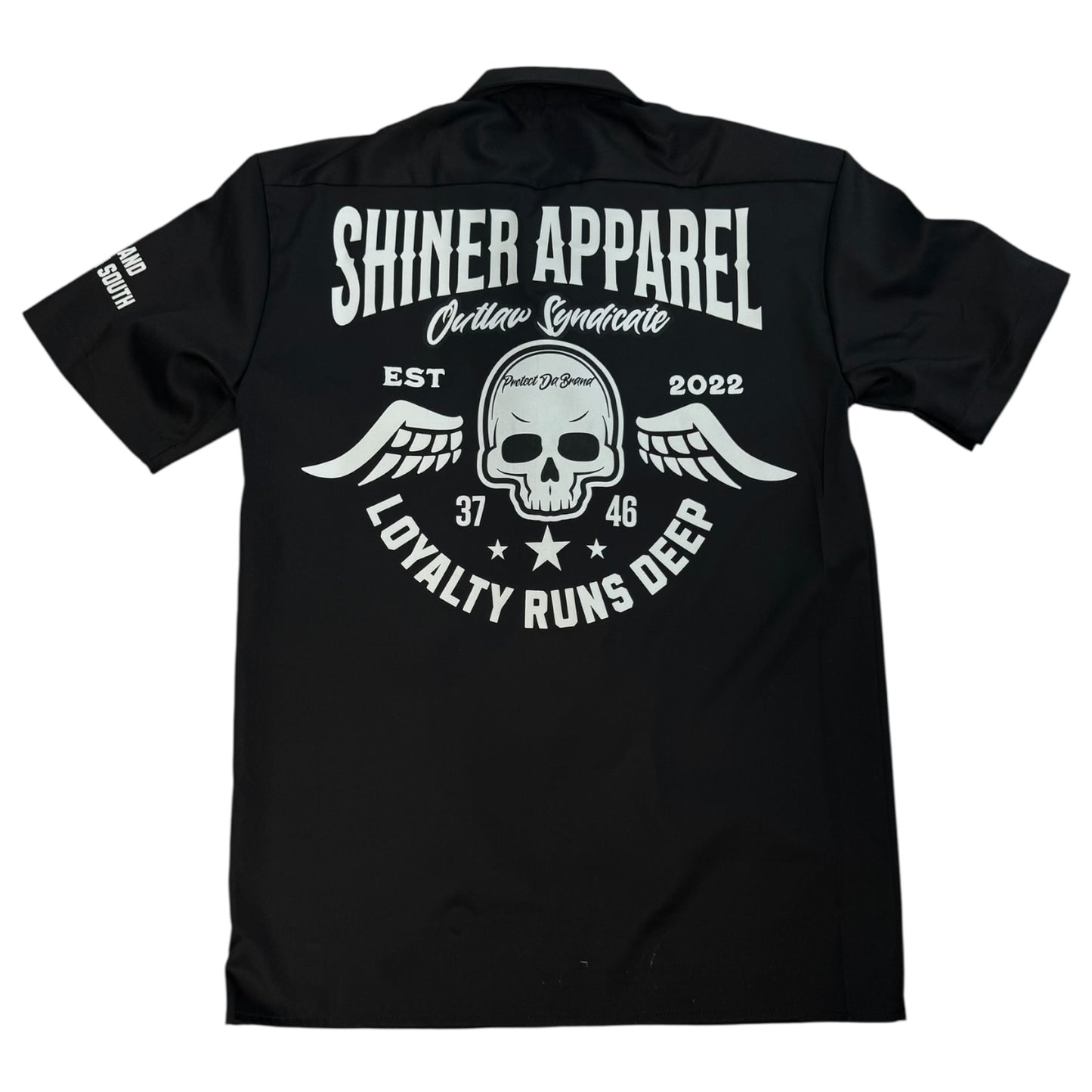 Shiner Skulls Button Up