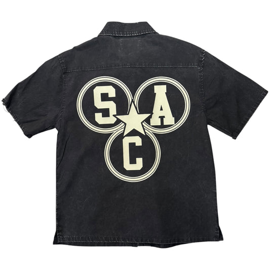 Shiner Sun Faded Button Up
