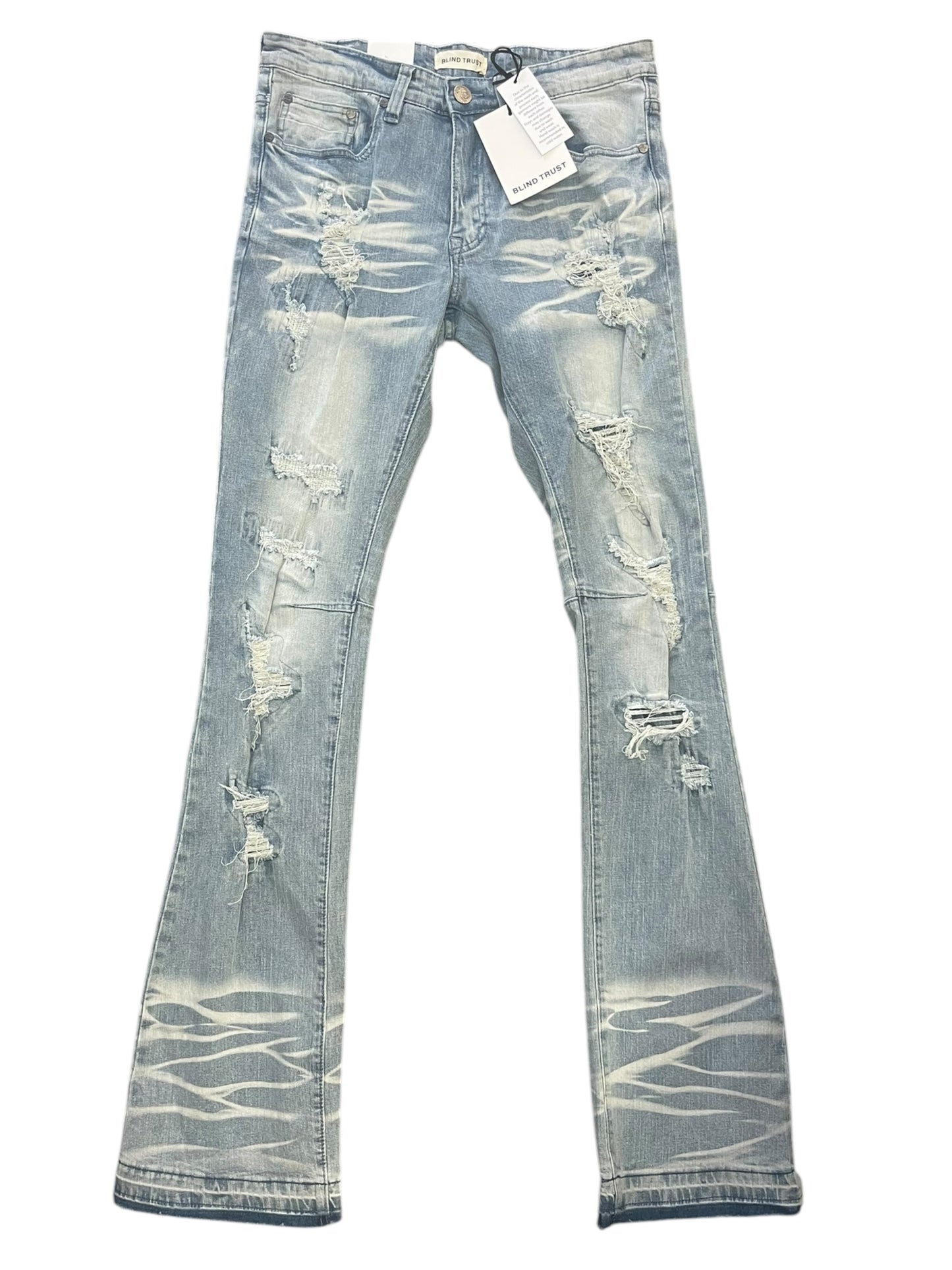 Blind Trust Stacked Jeans